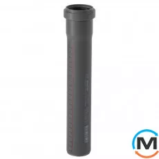 Труба каналізаційна Ostendorf HT-Safe 50*250, Варіант: З розтрубом, Вид каналізації: Внутрішня, Тип каналізації: Проста, Колір: Темно-сірий, Діаметр (мм): 50, Товщина стінки (мм): 1.8, Довжина (мм): 250, Матеріал: Поліпропілен PPR, фото 