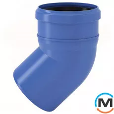 Коліно Valsir Triplus Ø32 45°, Градус (град.): 45, Діаметр (мм): 32, фото 