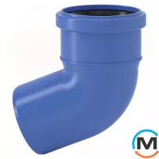 Коліно Valsir Triplus Ø40 67°, Градус (град.): 67, Діаметр (мм): 40, фото 