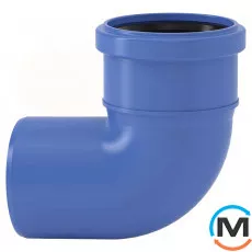 Коліно Valsir Triplus Ø75 87°, Градус (град.): 87, Діаметр (мм): 75, фото 