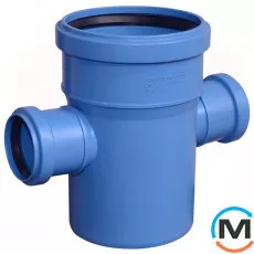 Хрестовина Valsir Triplus Ø125/110/110 87°30', Градус (град.): 87, Модифікація: 125/110/110, Діаметр (мм): 125, фото 