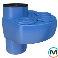 Мультихрестовина Valsir Triplus Ø110 x 4 виходи x Ø32÷50, фото 