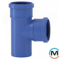 Трійник Valsir Triplus Ø75/75 87°, Градус (град.): 87, Модифікація: 75/70, Діаметр (мм): 75, фото 