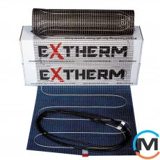 Нагрівальний мат двожильний Extherm ET ECO 1300-180, Опалювана площа (кв.м): 13, Потужність, Вт: 2340, фото 