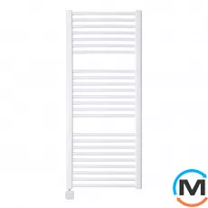 Електричний сушарка для рушників Luxrad BASIC G 922x500 тен (300 Вт) білий, прихований монтаж, зліва, Висота (мм): 922, Модифікація: скрытый монтаж, Виконання: Лівий, Макс. потужність (Вт): 300, фото 