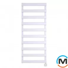 Електричний сушка для рушників Luxrad SCALA NEW 1230x500 білий RAL 9003, тен (600 Вт) прихований монтаж, праворуч, Колір: Білий, Висота (мм): 1230, Модифікація: скрытый монтаж, Виконання: Правий, фото 