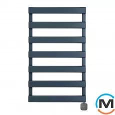 Електричний сушка для рушників Luxrad SCALA NEW 840x500 антрацит RAL 7016, тен (300 Вт) прихований монтаж, праворуч, Колір: Антрацит, Висота (мм): 840, Модифікація: скрытый монтаж, Виконання: Правий, фото 