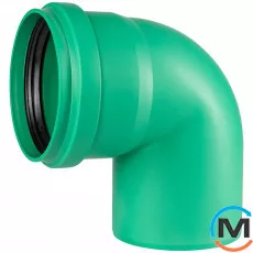 Коліно каналізаційне Ostendorf KG2000B 200х87 °, Градус (град.): 87, Діаметр (мм): 200, фото 