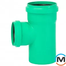 Трійник каналізаційний Ostendorf KG2000EA 200х150 87°, Градус (град.): 87, Діаметр (мм): 200, Модифікація: 200х150 87°, фото 