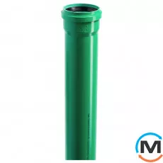 Труба каналізаційна Ostendorf KG2000EM 110х1000 мм, Діаметр (мм): 110, Довжина (мм): 1000, фото 