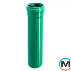 Труба канализационная Ostendorf KG2000EM 125х500 мм, Диаметр (мм): 125, Длина (мм): 500, фото 