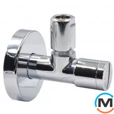 Кран Albertoni з фільтром LINEA вентильний для сантехприладів Ø1/2" х 3/8", Модифікація: С фильтром, фото 