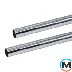 Трубка хромована у штанзі Ø15 L = 1,6 м VA Albertoni, Діаметр (мм): 15, Довжина (см): 160, фото 