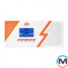 ДБЖ LogicPower з правильною синусоїдою 12V LPM-PSW-1500VA (1050Вт) White, фото 