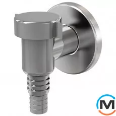 Сифон Alca Plast для пральної машинки зовнішній хромований, фото 