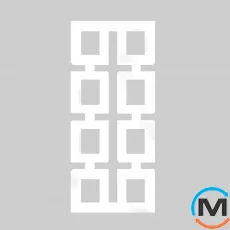 Сушка для рушників Genesis-Aqua Grazia 1700x600 білий, Колір: Білий, Висота (мм): 1700, фото 