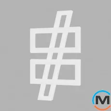 Сушка для рушників Genesis-Aqua Leo 1400x700 білий, Колір: Білий, фото 