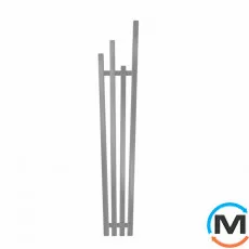 Сушка для рушників Genesis-Aqua Lipa 1800x450 графіт, Колір: Графіт, фото 