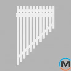 Сушка для рушників Genesis-Aqua Oscar 1000x515 білий, Колір: Білий, фото 