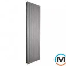 Радіатор алюмінієвий Nova Florida (6 секцій) LEDRO S/90 1600 мм GRAPHITE 3R, Колір: Графіт, Міжосьова відстань (мм): 1600, Кількість секцій: 6, фото 