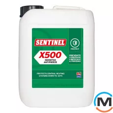 Антифриз для захисту систем опалення від замерзання 20л концентрат Sentinel X500, Модифікація: X500 Inhibited Antifreeze, Об'єм (л): 20, фото 