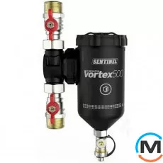 Сепаратор шламу Sentinel Vortex 300 Compact з магнітним уловлювачем різьблення 3/4", Діаметр різьблення: 3/4", фото 