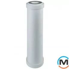 Картридж Atlas Filtri комбінований (спінений поліпропілен/кокосове вугілля) CA 10" SX 25 mcr 45°, фото 