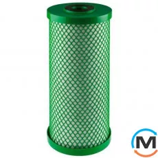 Картридж Atlas Filtri (спечена вугільна пудра) CB-EC BIG CTO (прибирає запахи) 10" SX 10 mcr 45°C, Типорозмір: 10", фото 