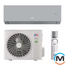 Кондиціонер Cooper&Hunter MAJESTY CH-S12FTXAM-SC, Колір: Срібло, Площа приміщення (кв.м): 35, фото 