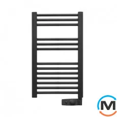 Електричний сушка для рушників Atlantic 2012 антрацит 798х400х100мм 300 Вт, Колір: Антрацит, Макс. потужність (Вт): 300, Висота (мм): 798, фото 