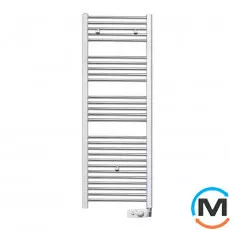 Електрична сушка для рушників Atlantic 2012 хромована пряма 500 Вт (1440*480*30(85 з кріпленням)), Колір: Хром, Макс. потужність (Вт): 500, Висота (мм): 1453, фото 