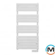 Електричний сушка для рушників Atlantic Adelis білий 1374х556х118мм 750 Вт, Колір: білий, Макс. потужність (Вт): 750, Висота (мм): 1374, фото 