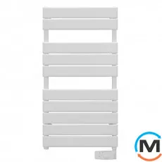 Електричний сушка для рушників Atlantic Adelis білий 984х556х118мм 500 Вт, Колір: білий, Макс. потужність (Вт): 500, Висота (мм): 984, фото 