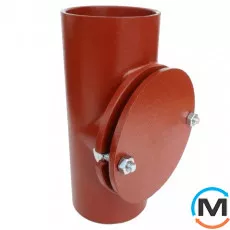 Ревизия канализационная круглая Pam-GLOBAL чугун S70, Диаметр (мм): 70, фото 