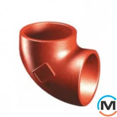 Коліно Pam-GLOBAL S 150x88 гр., Градус (град.): 88, Діаметр (мм): 150, фото 