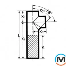 Трійник довгий. Pam-GLOBAL S 100x100х88 гр., фото 