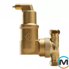 Сепаратор повітря Spirotech SpiroVent Air - Universal Brass 22mm RV2, Діаметр (мм): 22, фото 