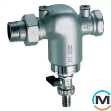 Хромований фільтр FAR НР-ВР 3/4" 100мкм без манометрів, фото 