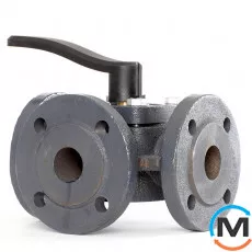 Поворотный трехходовой клапан Danfoss HFE3 PN6 DN125/280, Диаметр прохода: DN125, фото 