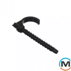 Дюпель-гак одинарний для труби Provisim (100шт) L45xD9xB5, фото 