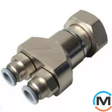 Роз'єм Provisim PRO-Сlick 2х8-3/4", Кількість виходів: 2, фото 