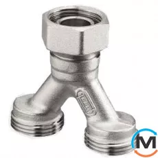 Трійник Provisim Y-подібний під євроконус 2x16-3/4", фото 