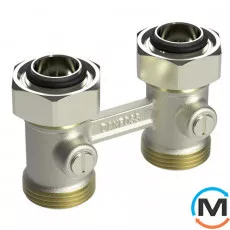 Н-образный запорный клапан Danfoss RLV-KB 3/4 прямой, Диаметр резьбы: 3/4", Исполнение: Прямой, фото 