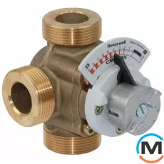 3-х ходовий поворотний клапан DN25 Kvs 10 м3/год DRR25-10, фото 