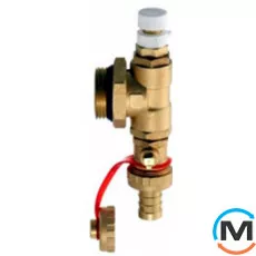 Торцевая секция Danfoss FH-EM с ручным воздухоотводчиком, фото 