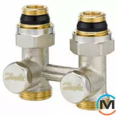 Клапан радиаторный Danfoss RLV-KS прямой 1/2x3/4, Диаметр резьбы: 1/2", Исполнение: Прямой, Цвет: Никелированный, фото 