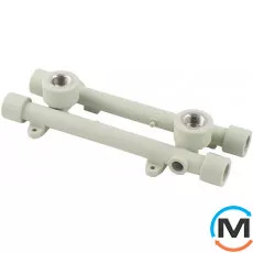 Поліпропіленова планка монтажна прохідна Fado 20 1/2", фото 