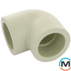 Полипропиленовый угол 90° Fado 75, Вариант: ВВ, Диаметр (мм): 75, Угол: 90, Рабочее давление (бар): 10, фото 