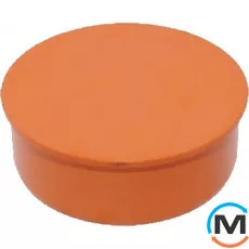 Пробка каналізаційна Magnaplast KG 160, Варіант: У розтруб, Вид каналізації: Зовнішня, Тип каналізації: Проста, Діаметр (мм): 160, Матеріал: Полівінілхлорид (ПВХ), фото 