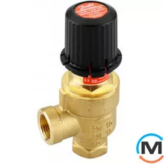 Перепускний клапан Danfoss AVDO 15 кутовий внутрішнє різьблення, фото 